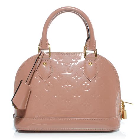 louis vuitton alma bb rose velours